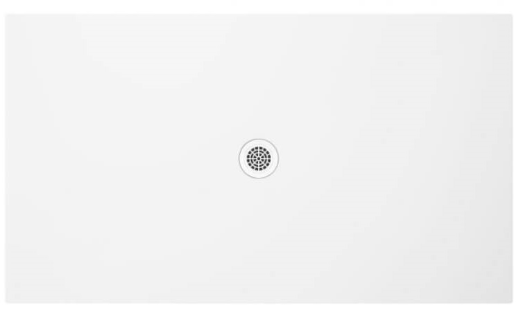 Polimat Fresco plato de ducha rectangular 90x80 cm blanco 00453