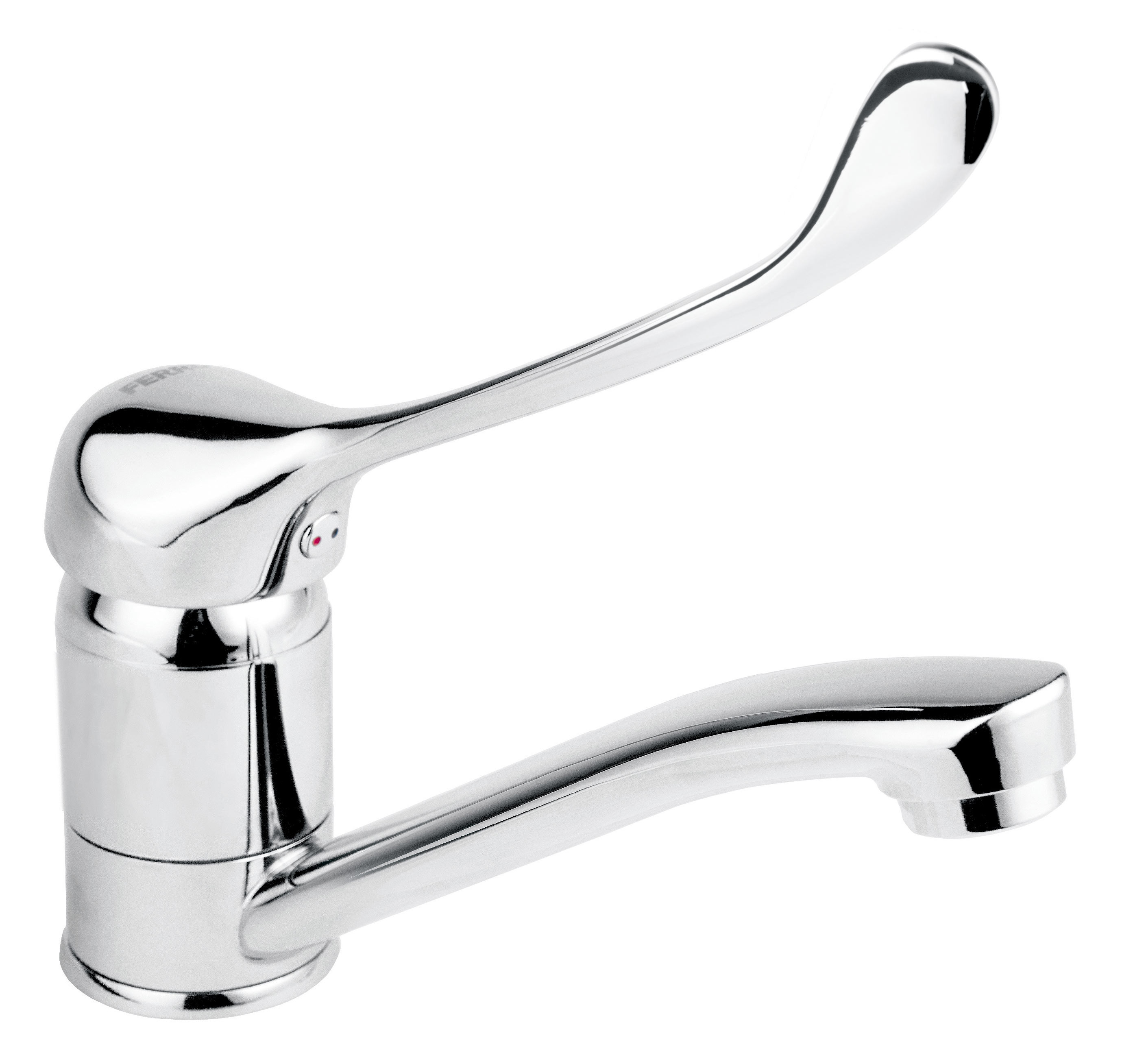 Ferro Vasto Medico grifo para lavabo de pie cromo BVAM2A