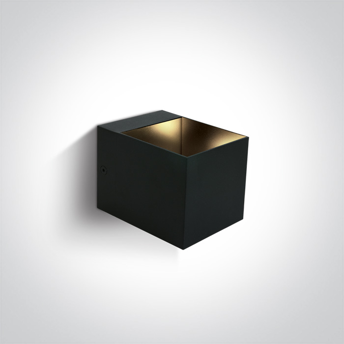 One Light Krioneri lámpara de pared 1x30 W negro 6030/B