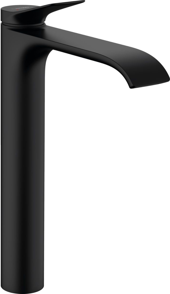 Hansgrohe Vivenis grifo para lavabo de pie negro 75040670
