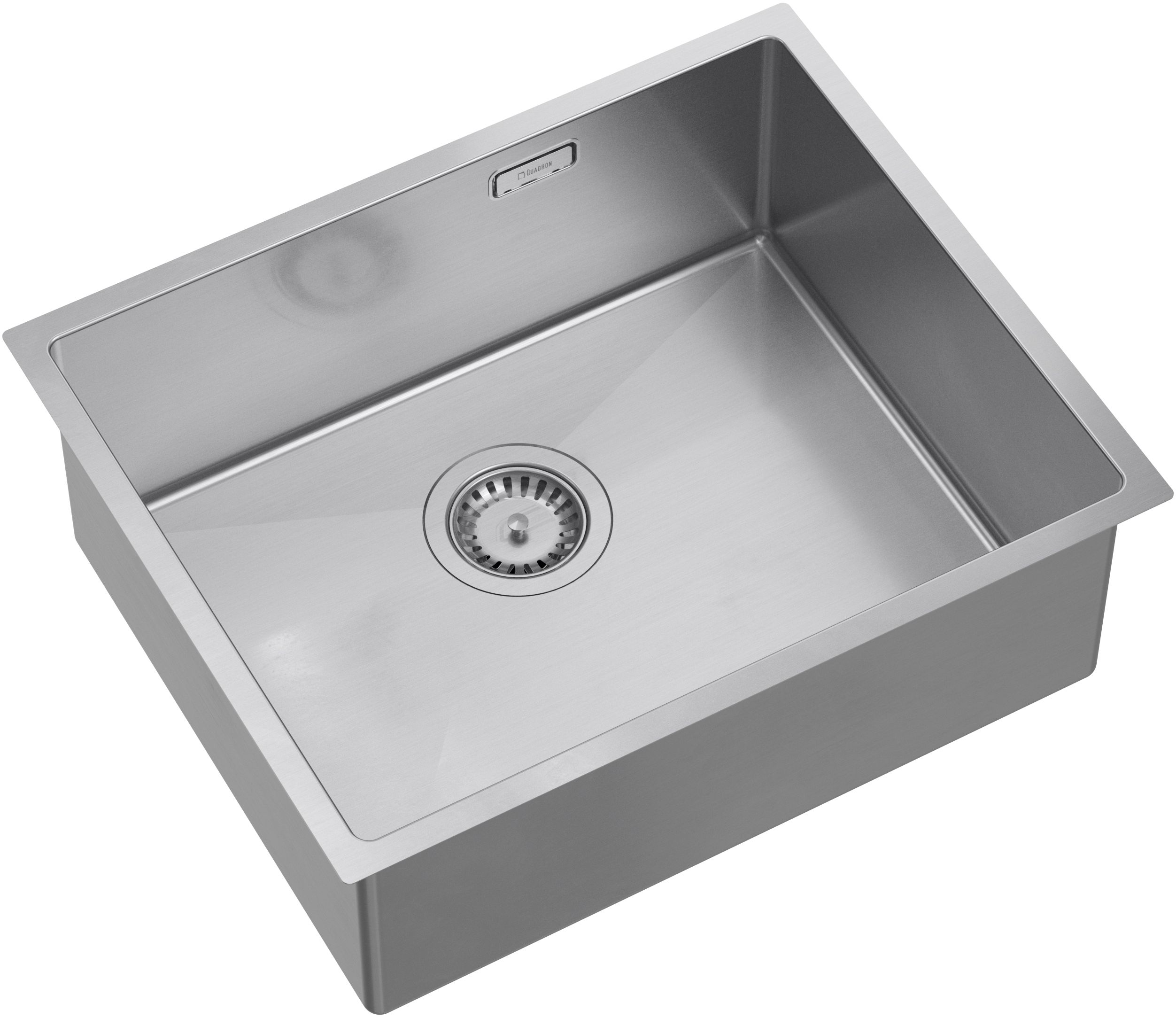 Quadron Anthony fregadero de acero 50x40 cm acero MF5444BS