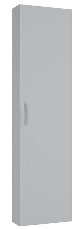 Defra Flou armario 42x16.8x170 cm suspendido, lateral gris 259-C-04205