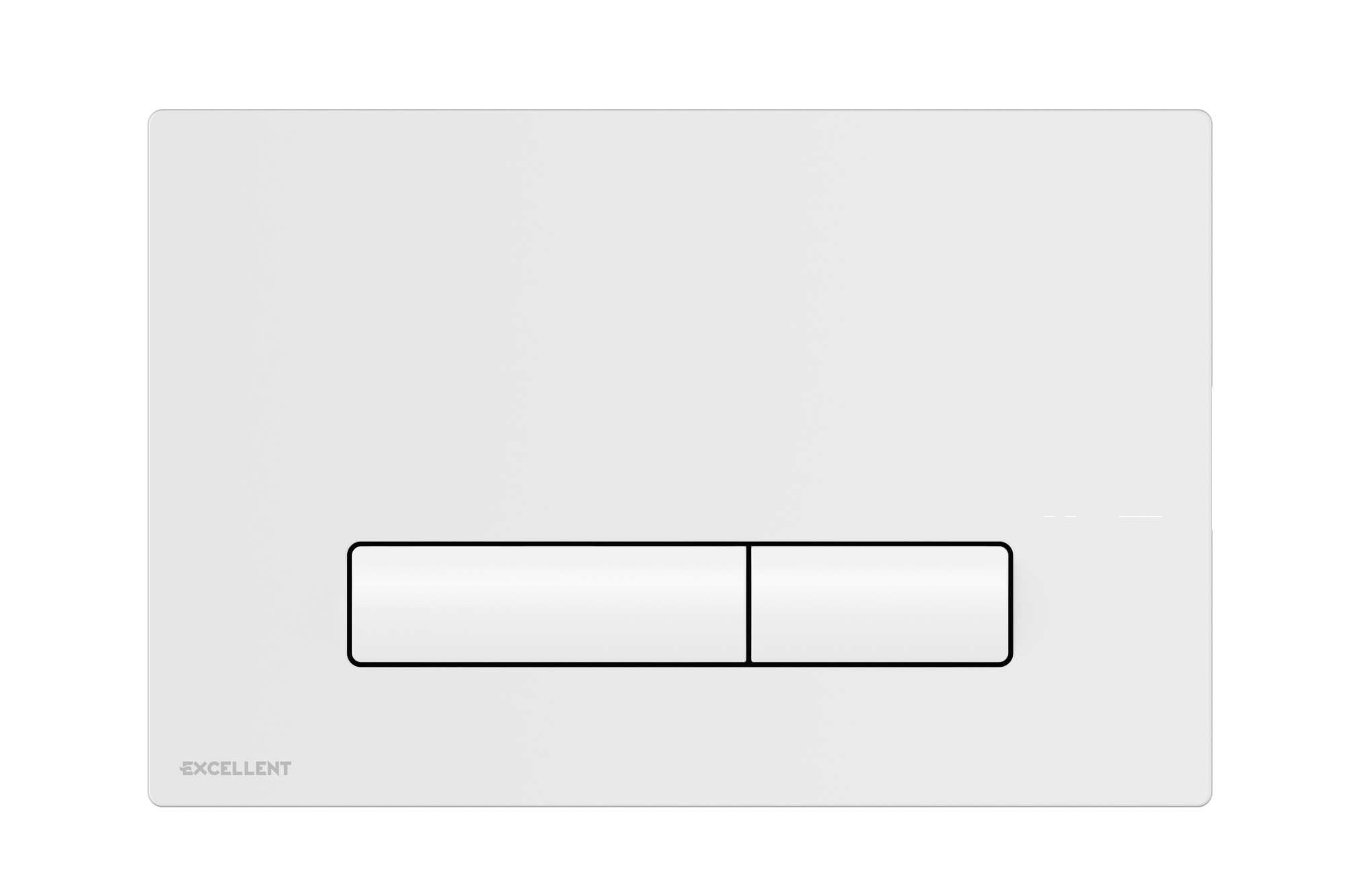 Excellent Aurro Fresh botón de descarga para WC blanco INEX.AF230.150.WH