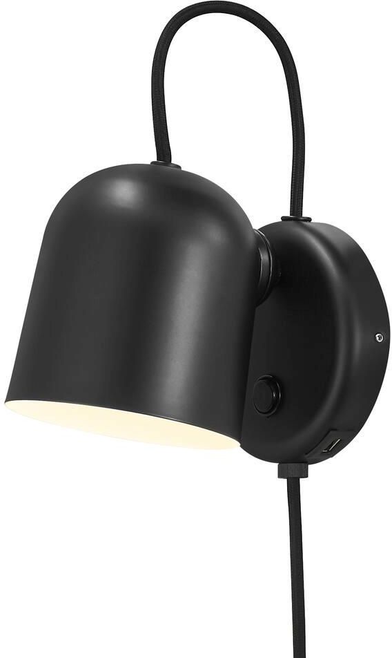 Nordlux Angle lámpara de pared 1x25 W negro 2120601003