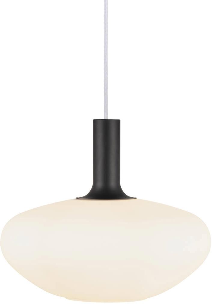 Nordlux Alton lámpara colgante 1x60 W blanco-negro-latón 48973001