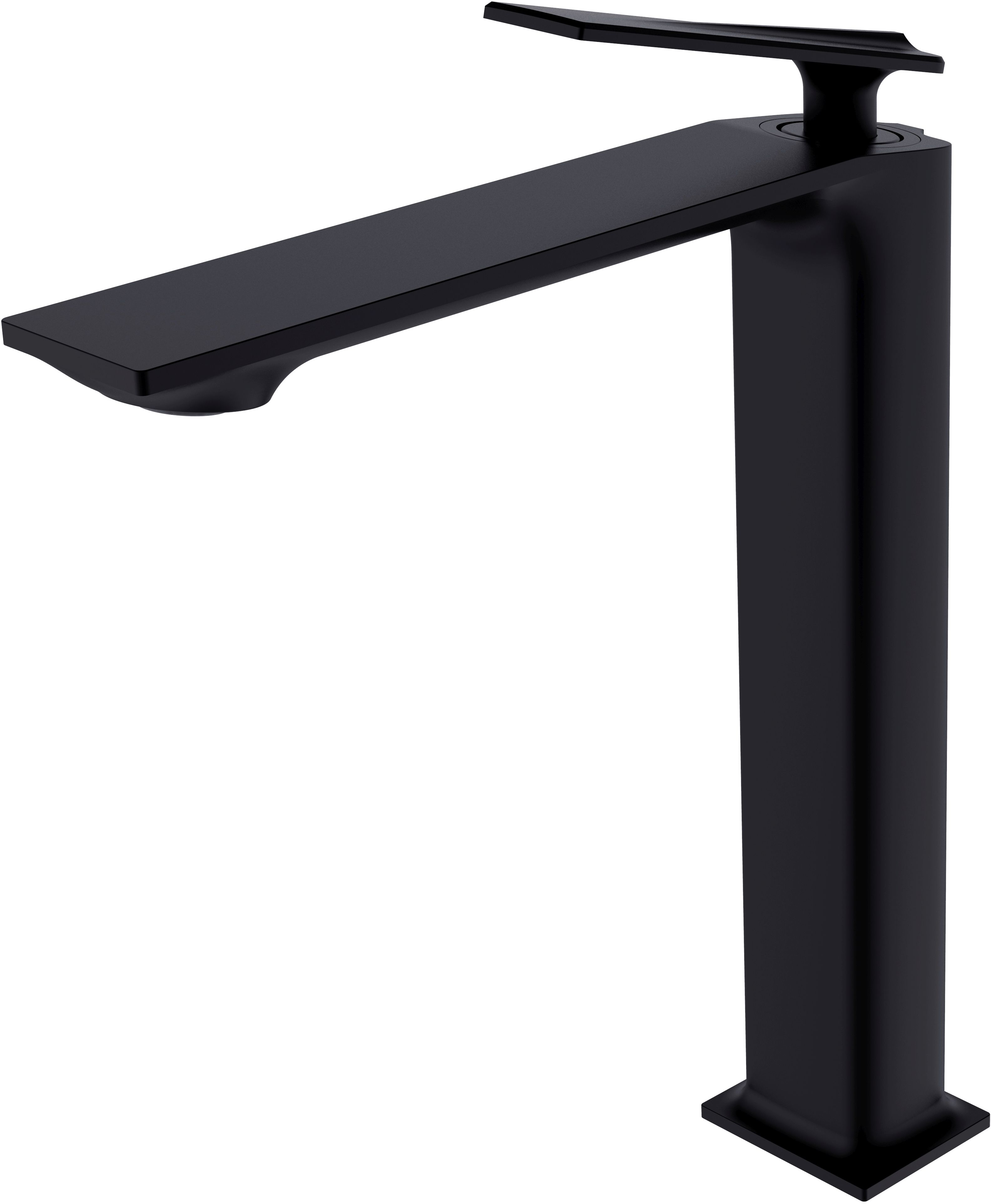 Besco Aspira grifo para lavabo de pie negro BU-AI-CZ
