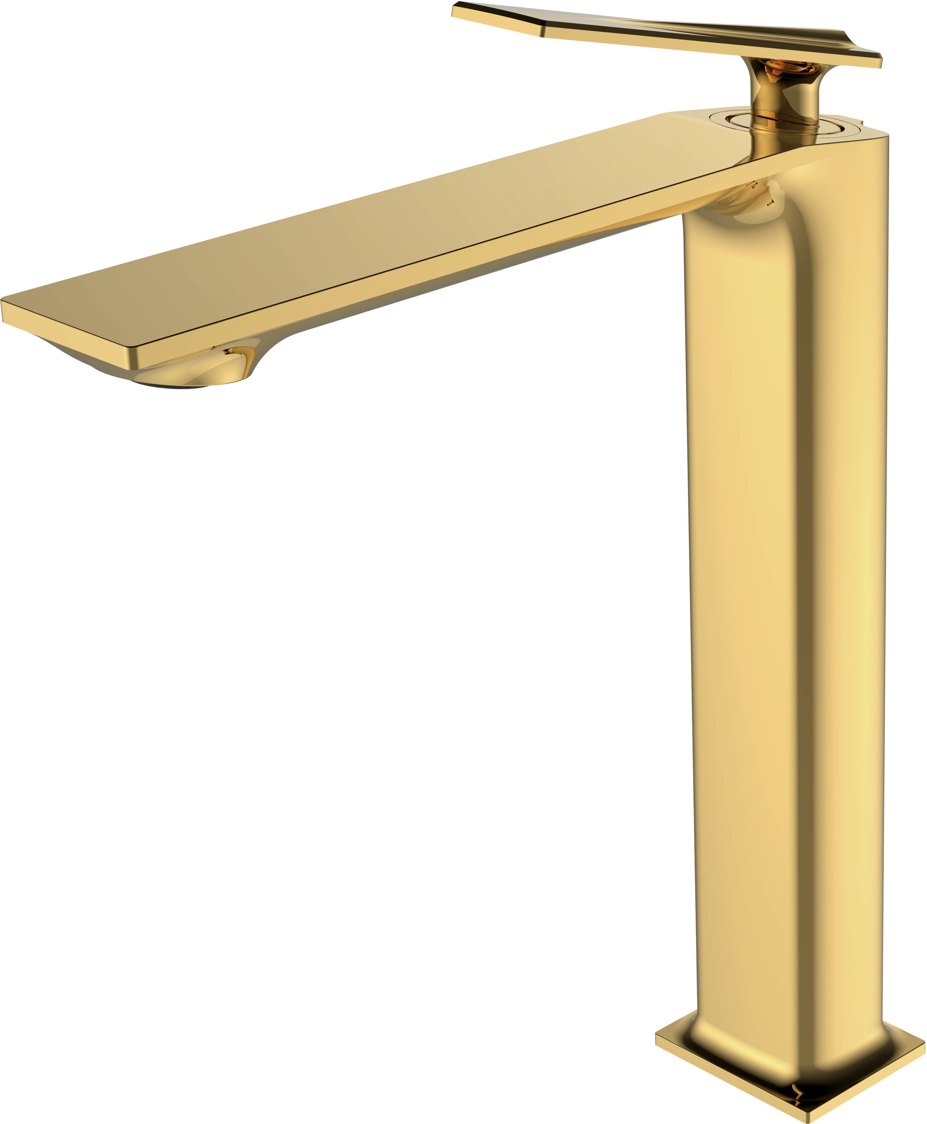 Besco Aspira grifo para lavabo de pie oro BU-AI-ZL