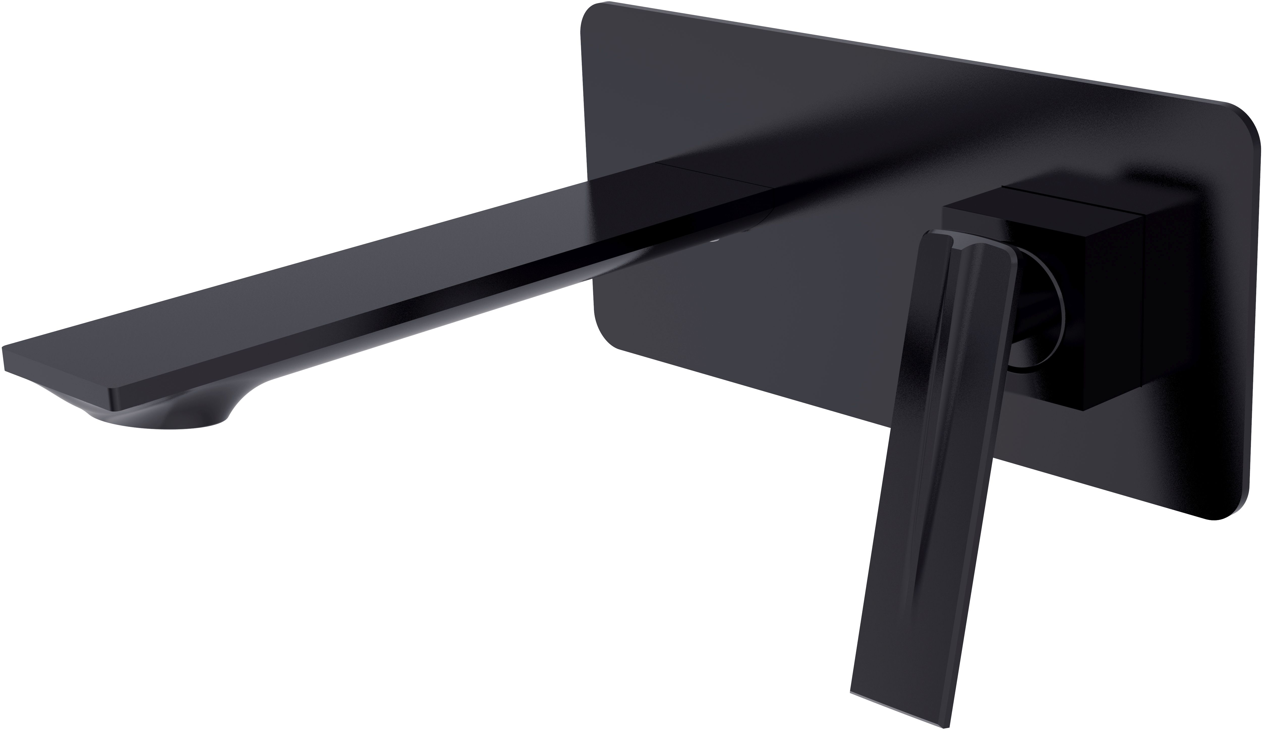 Besco Aspira grifo para lavabo empotrado negro BU-AS-CZ