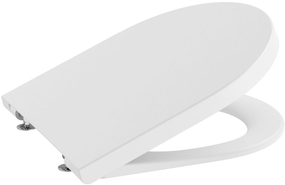 Roca Inspira tapa de inodoro de cierre suave blanco A80152C62B