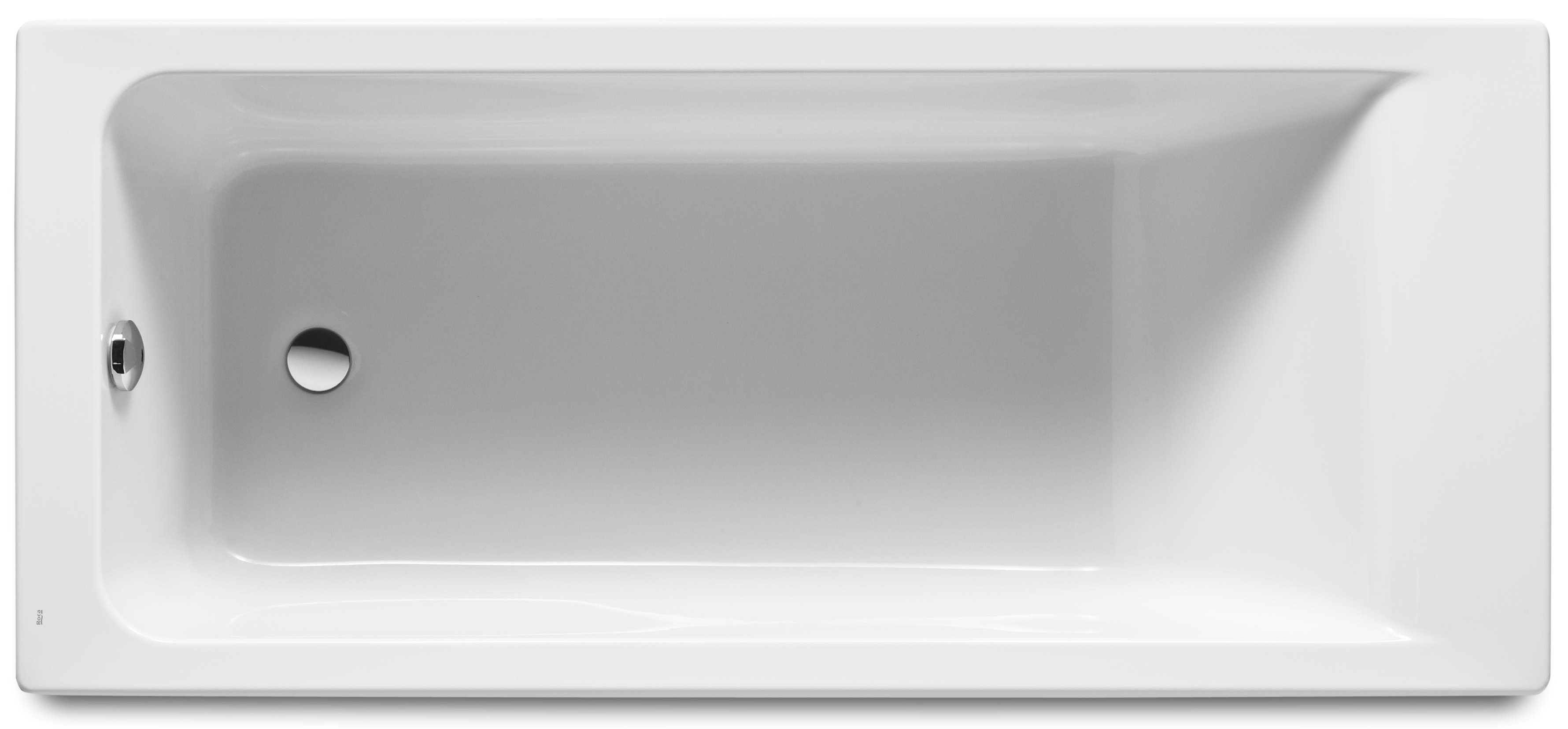 Roca Easy bañera rectangular 170x70 cm blanco A248624000
