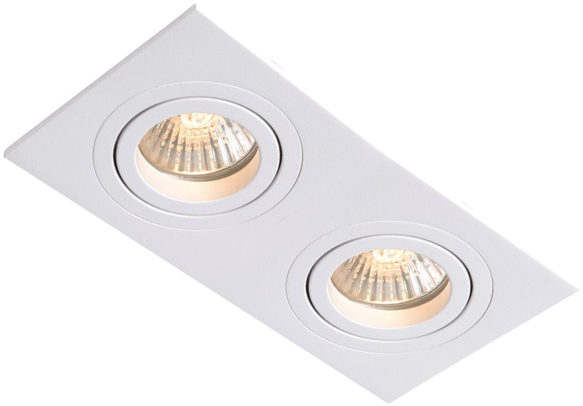 Light Prestige Metis lámpara empotrada 2x50 W blanco LP-2780/2RSWH