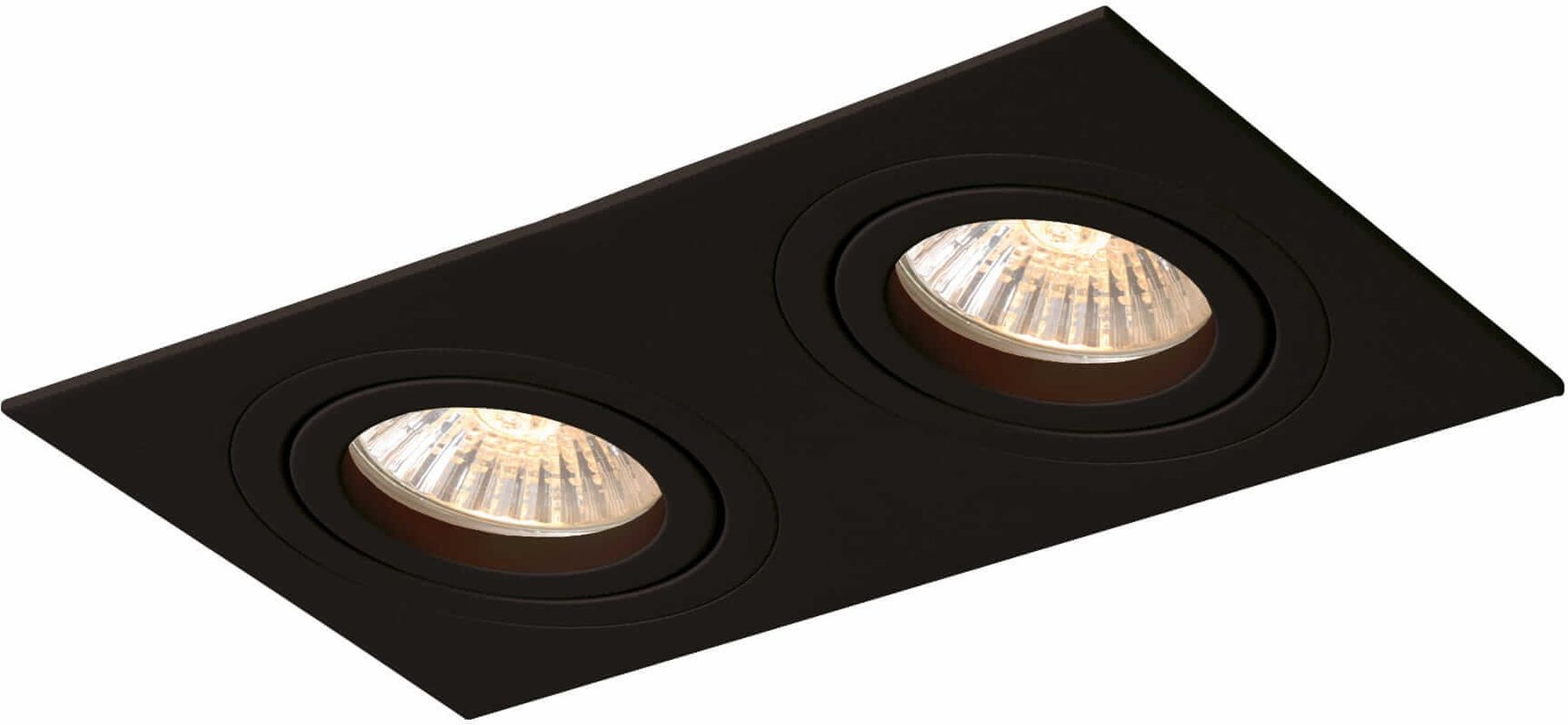 Light Prestige Metis lámpara empotrada 2x50 W negro LP-2780/2RSBK