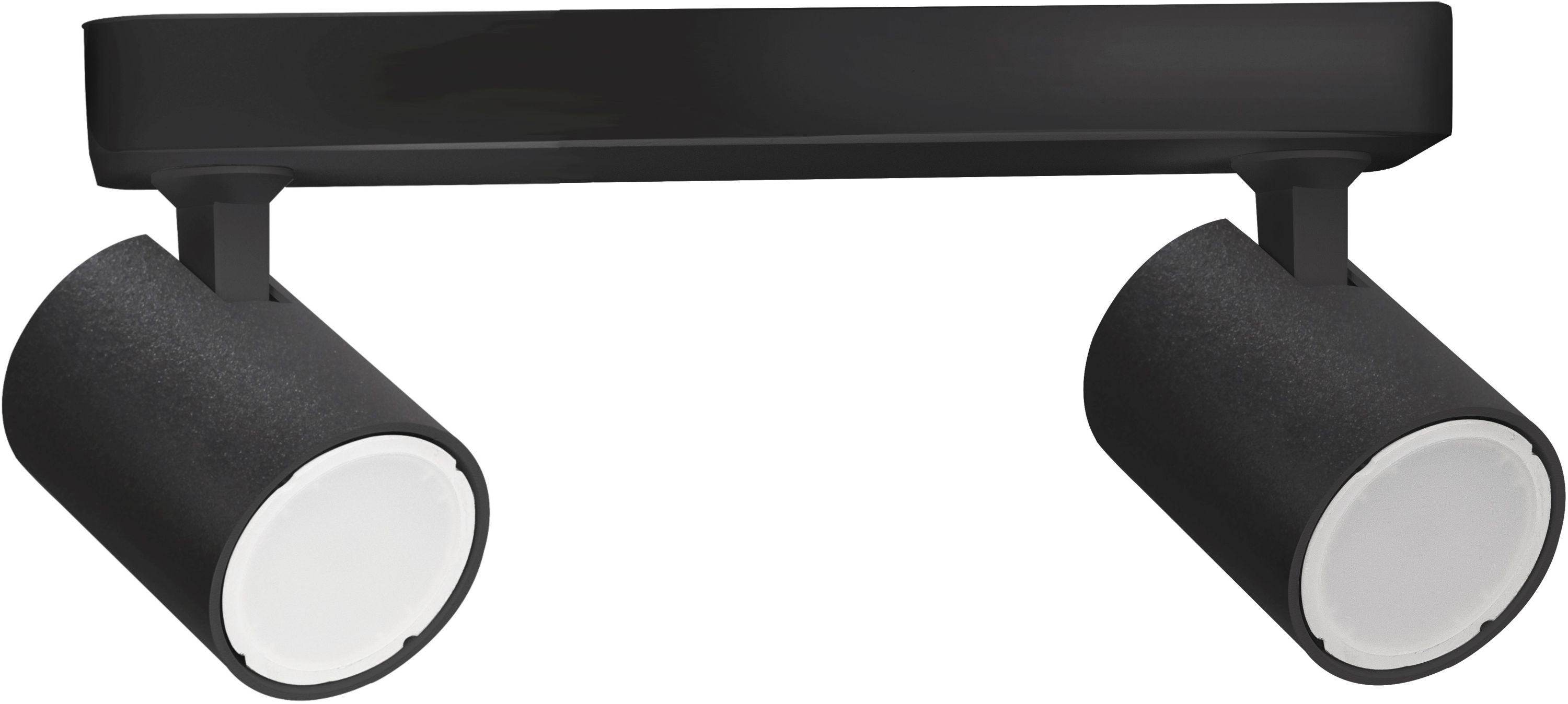 Light Prestige Snow lámpara de techo 2x50 W negro LP-731/2WBK