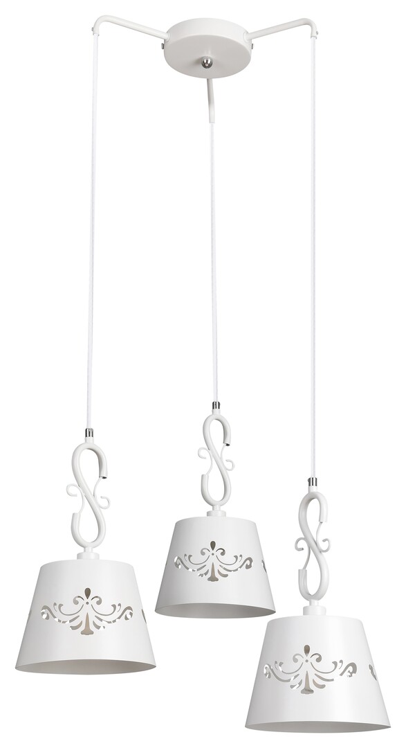 Rabalux Anna lámpara colgante 3x40 W blanco 2234