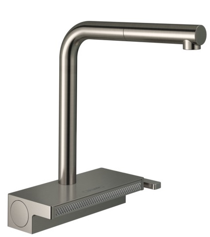 Hansgrohe Aquno Select M81 grifo de cocina de pie acero inoxidable 73830800