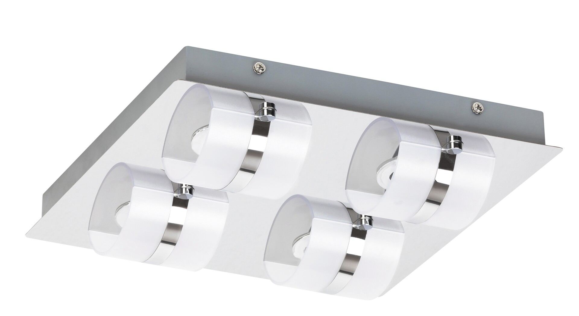 Rabalux Tony lámpara de techo 4x5 W blanco-cromo 5492