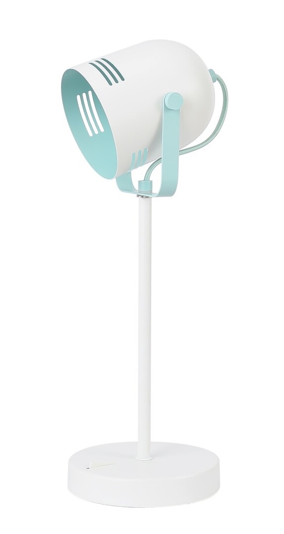 Rabalux Minuet lámpara de sobremesa 1x15 W blanco-menta 7015