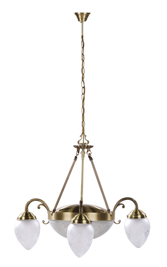 Rabalux Annabella lámpara colgante 5x60 W blanco-latón 8633