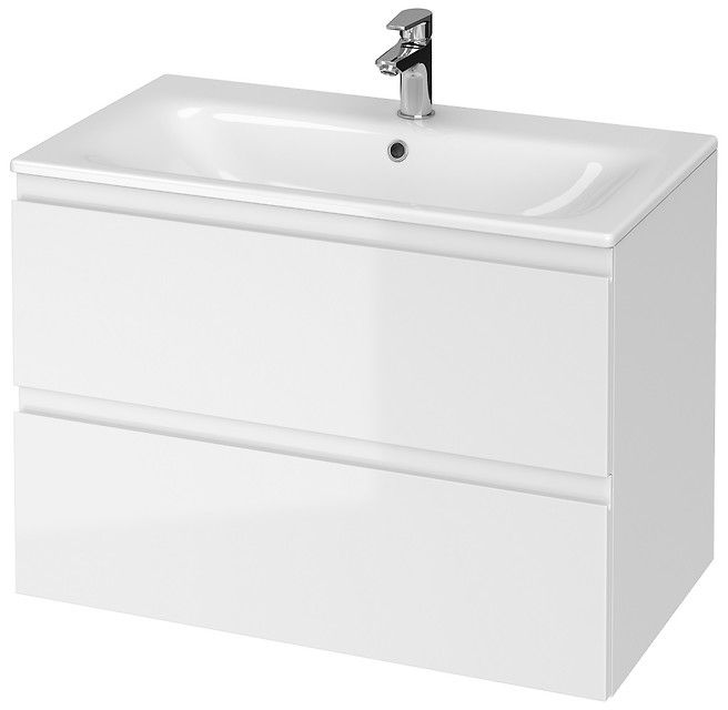 Cersanit Moduo lavabo con mueble 80 cm blanco S801-316-DSM