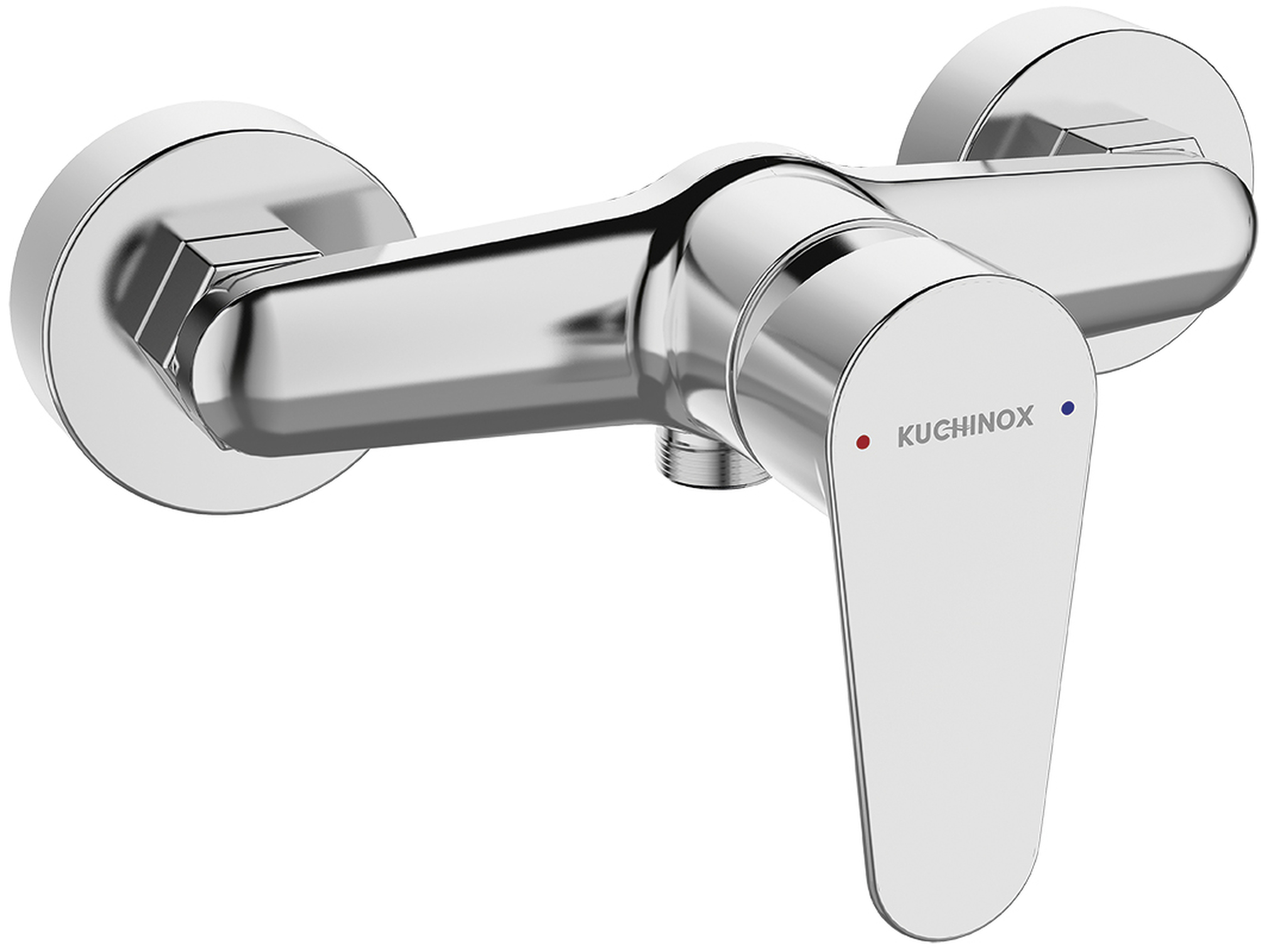 Kuchinox Fresno grifo para ducha a pared cromo BQF040D