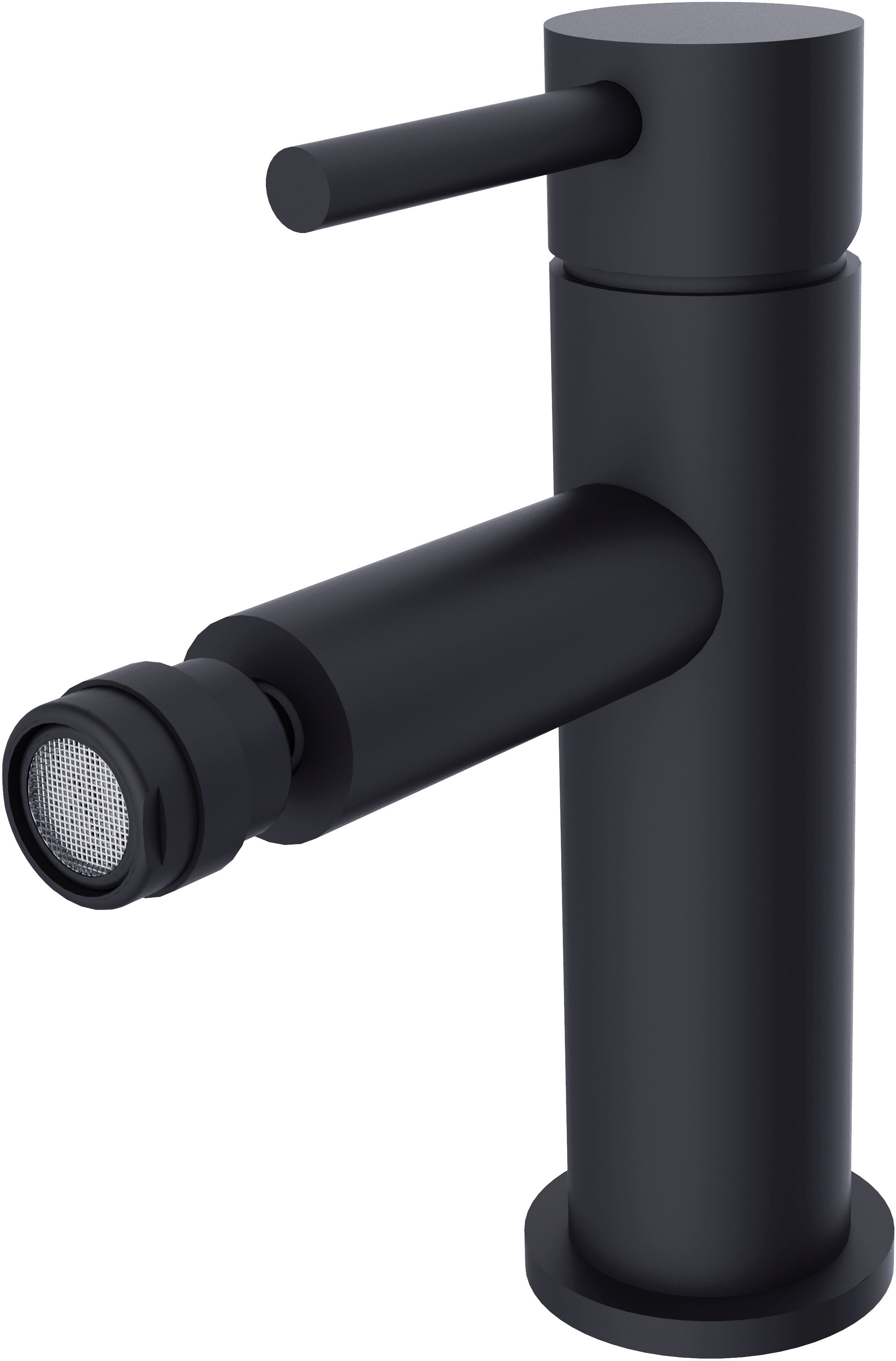 Besco Illusion grifo para bidé de pie negro BB-I-CZ