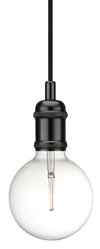 Nordlux Avra lámpara colgante 1x60 W negro 84800003
