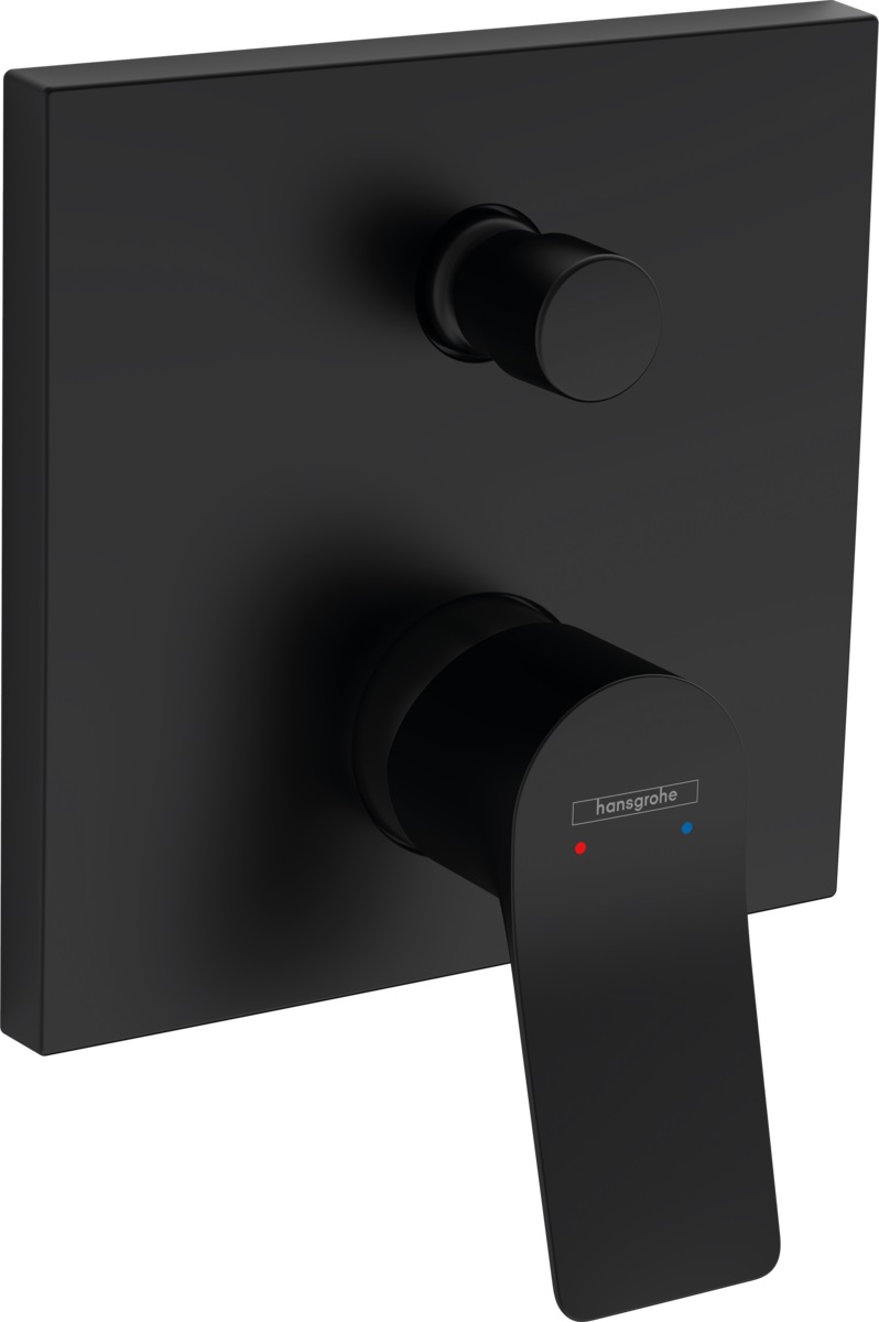 Hansgrohe Vivenis grifo de bañera y ducha empotrado negro 75415670
