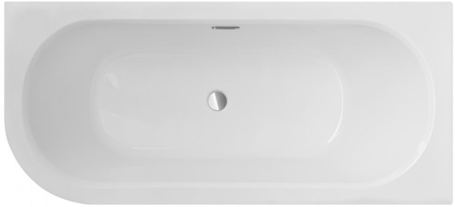 Besco Avita Slim+ bañera esquinera slim 150x74.5 cm derecha blanco #WAV-150-NPP