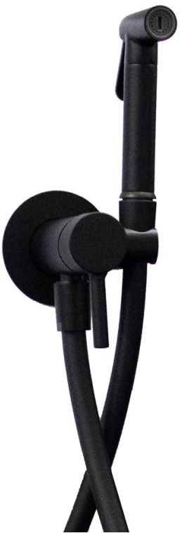 Paffoni Peonia grifo para bidé empotrado negro ZDUP110NO