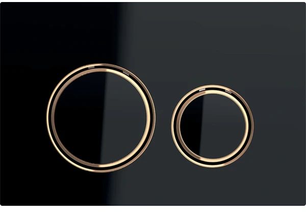 Geberit Sigma50 botón de descarga para WC negro 115.650.SJ.1