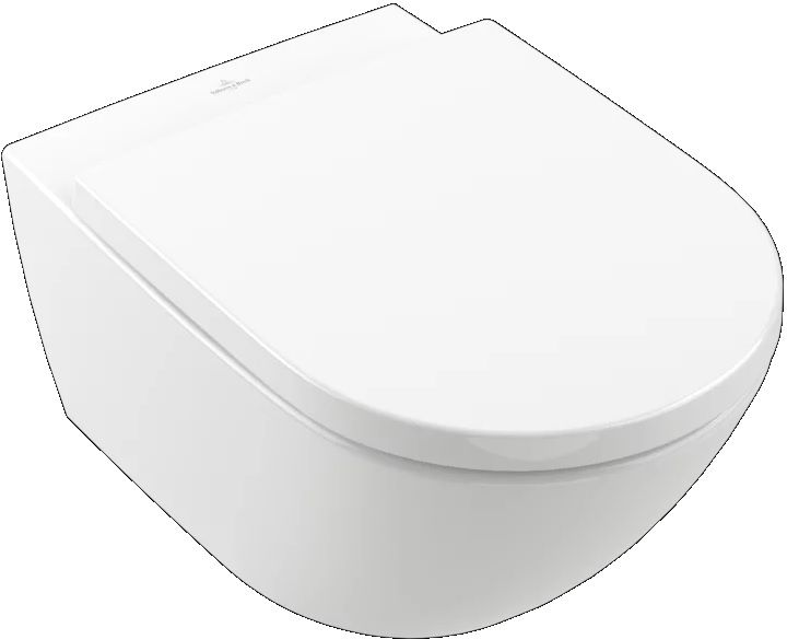 Villeroy & Boch Subway 3.0 taza de inodoro suspendido sin reborde blanco 4670T0RW