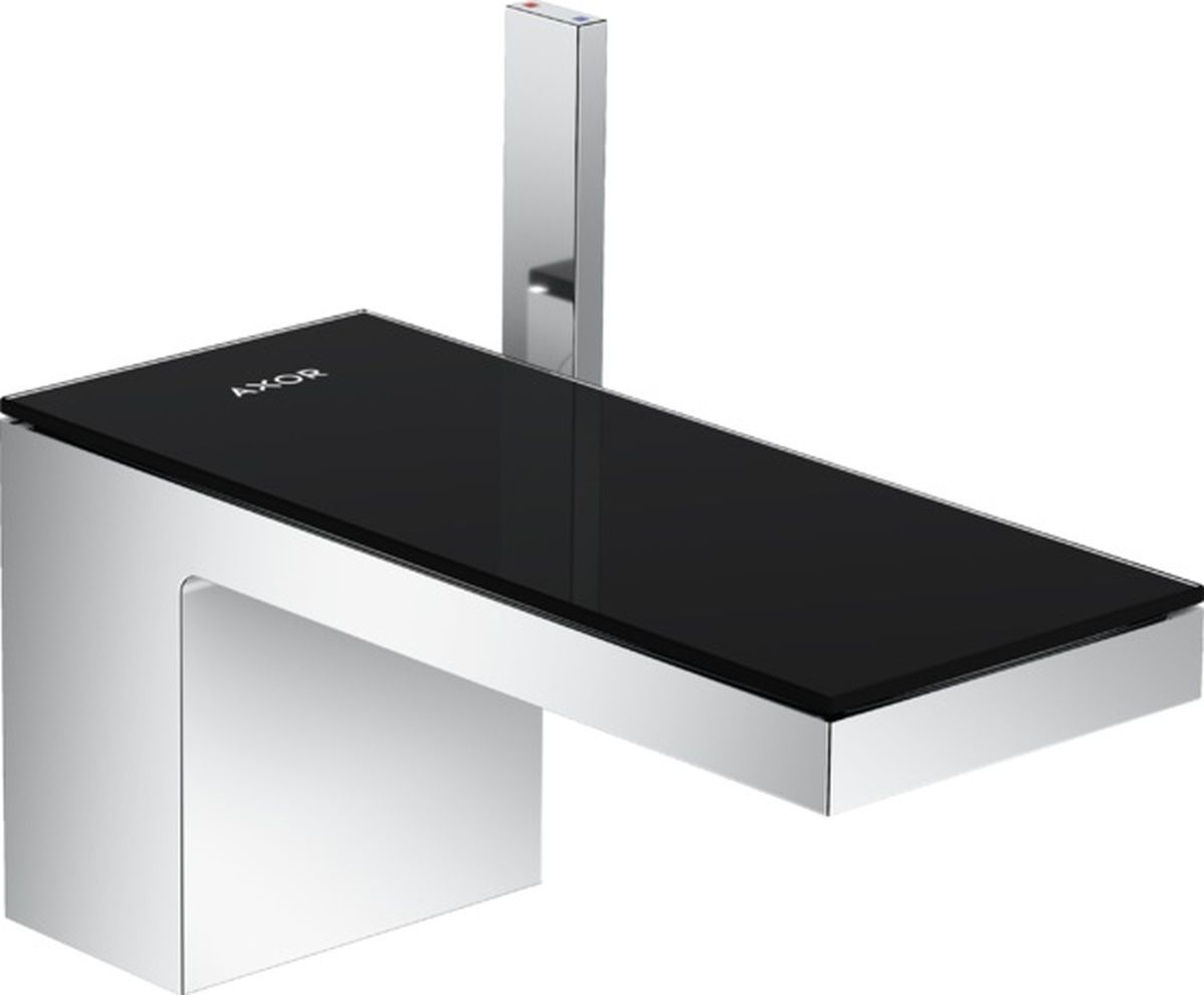 Axor MyEdition grifo para lavabo de pie cromo-negro 47010600