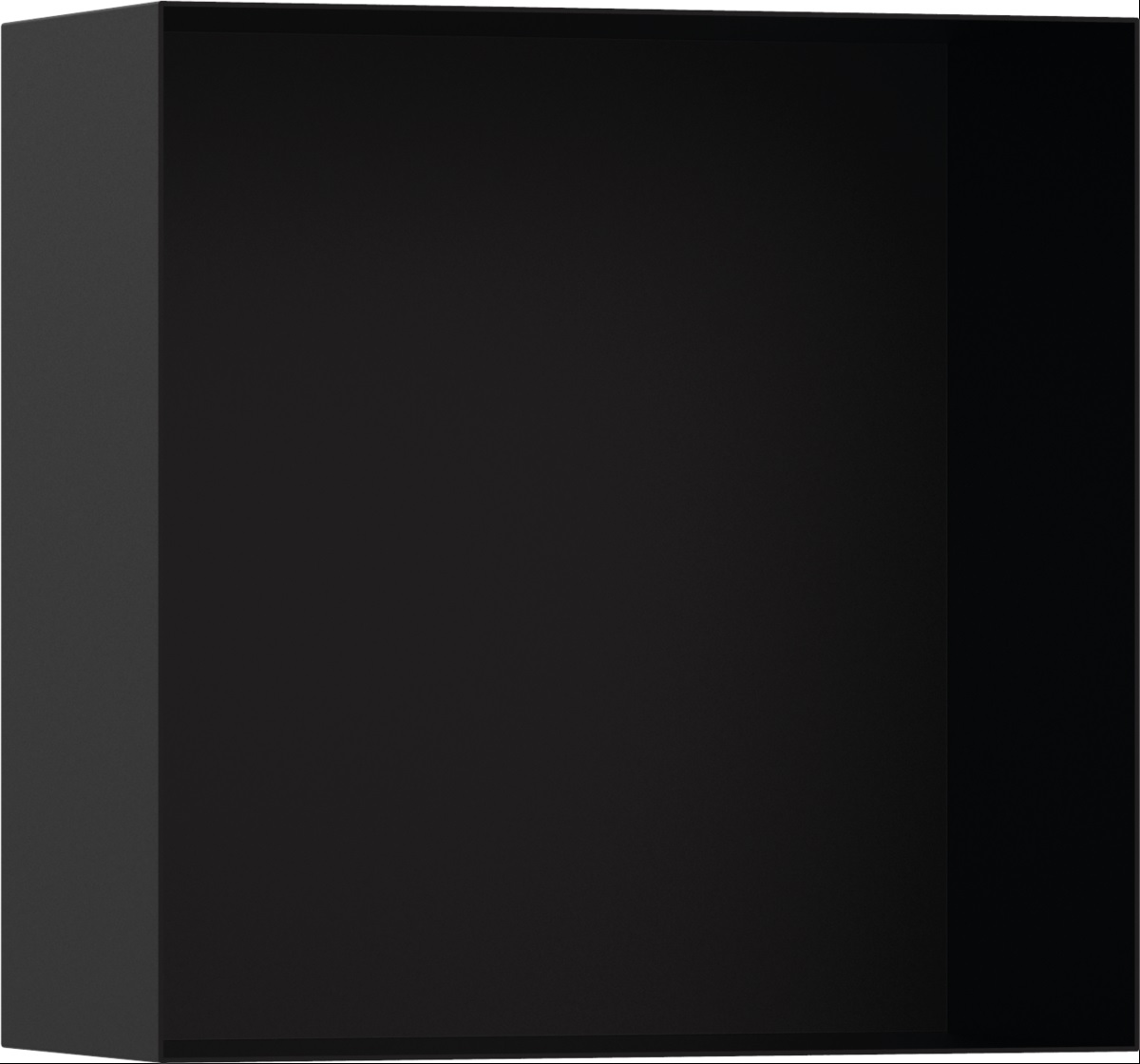 Hansgrohe XtraStoris Minimalistic estante empotrado 30 cm negro 56079670