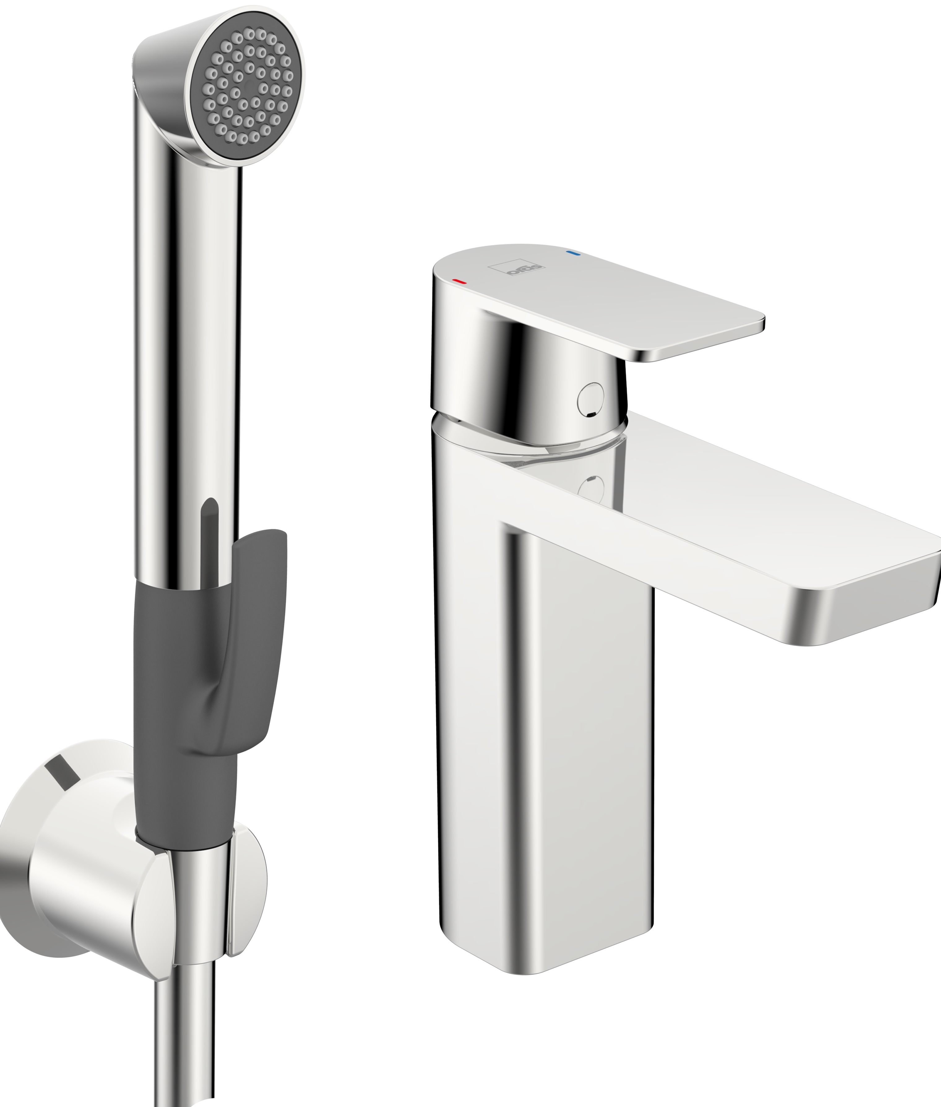 Oras Stela grifo para lavabo de pie cromo 4806F