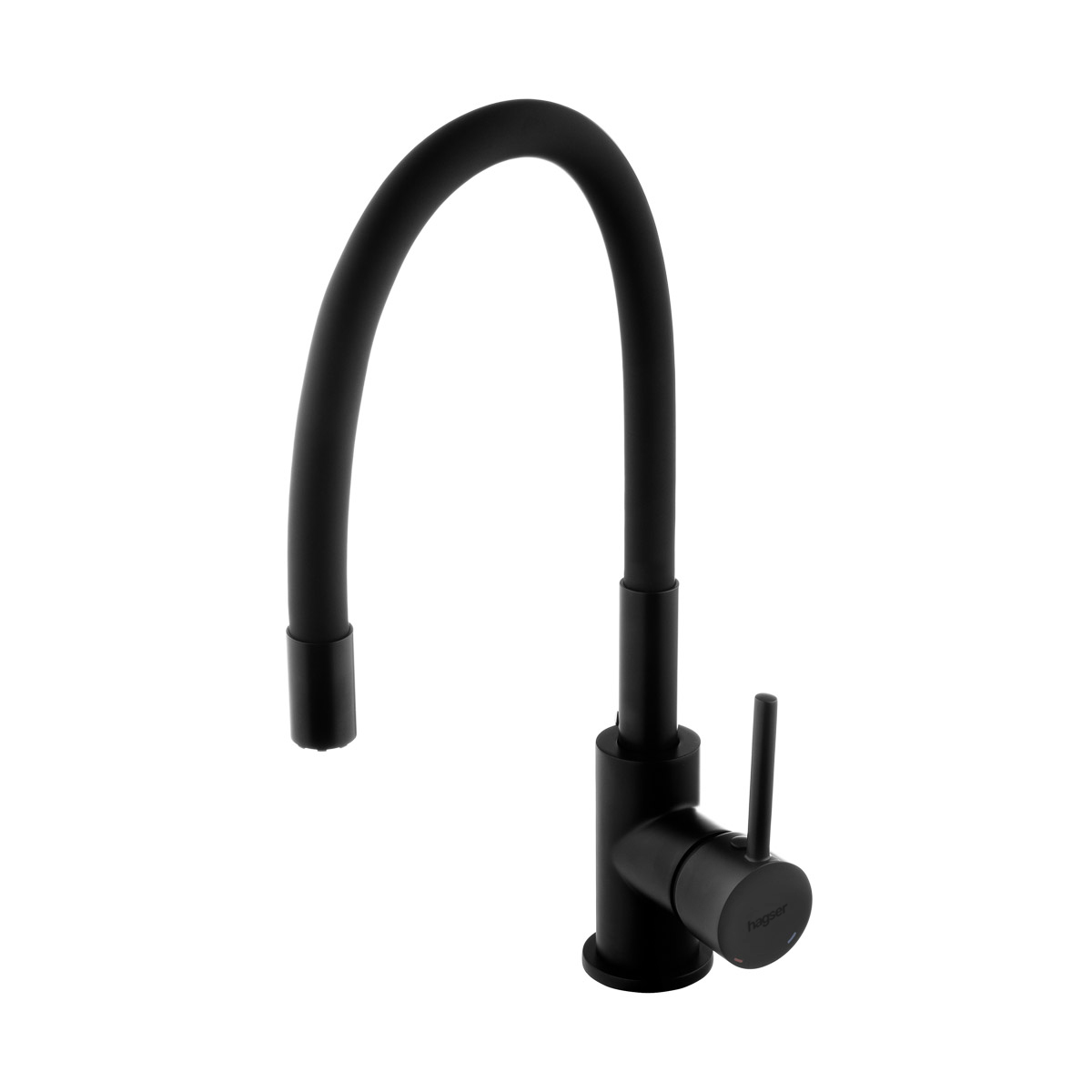 Hagser Emma grifo de cocina de pie negro HGR70000035