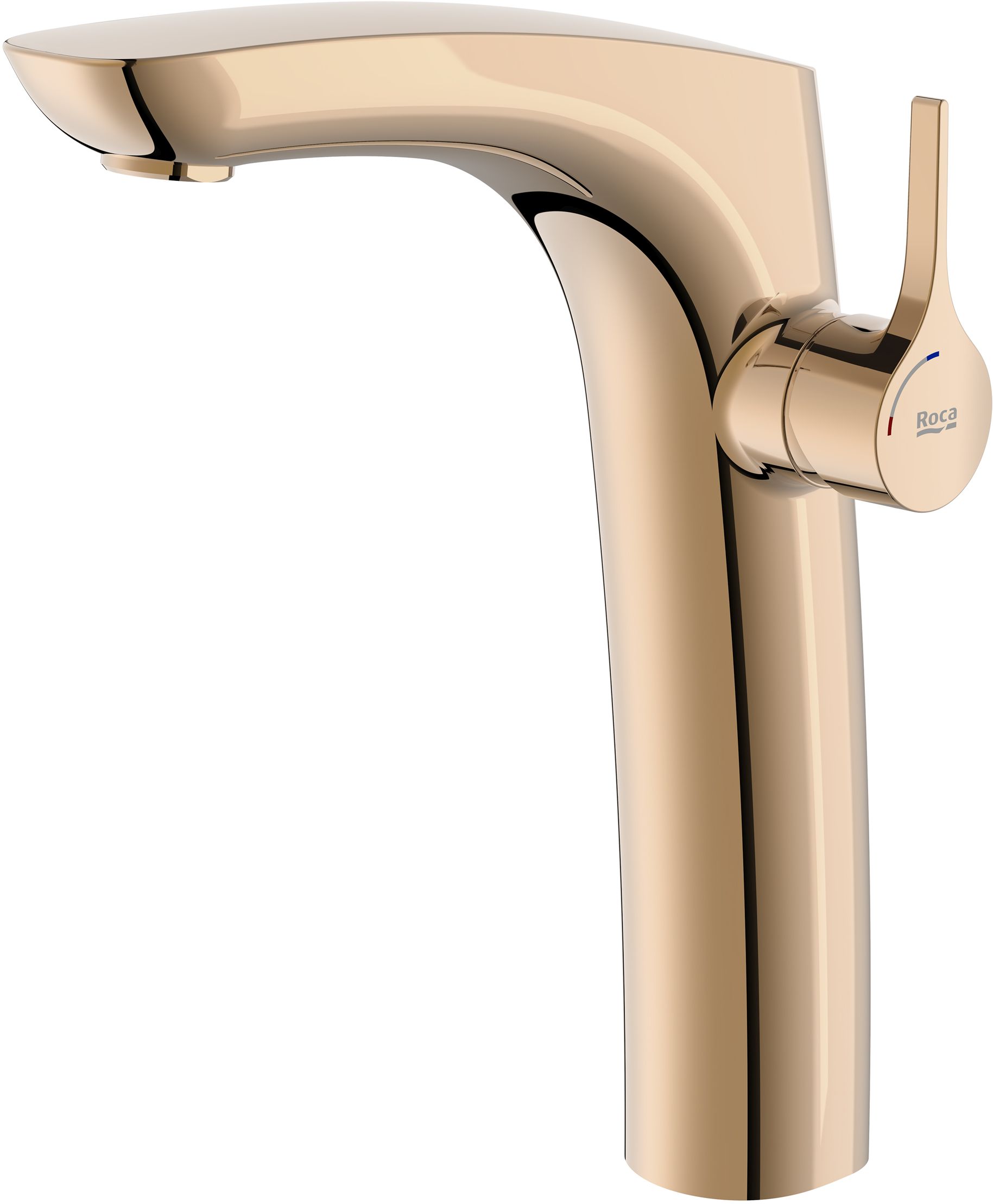 Roca Insignia Rose Gold grifo para lavabo de pie || A5A3C3ARG0