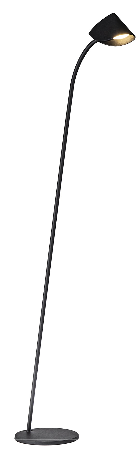 Mantra Capuccina lámpara de pie 1x8.5 W negro 7585