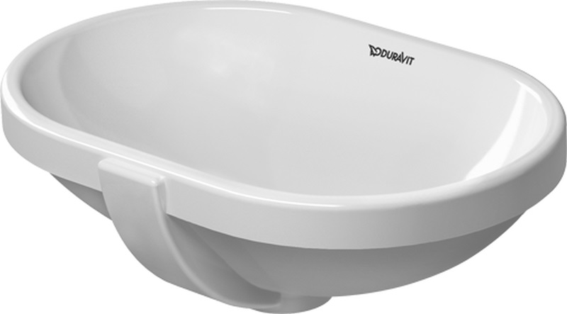 Duravit Foster lavabo 43x28 cm oval bajo encimera blanco 03364300001