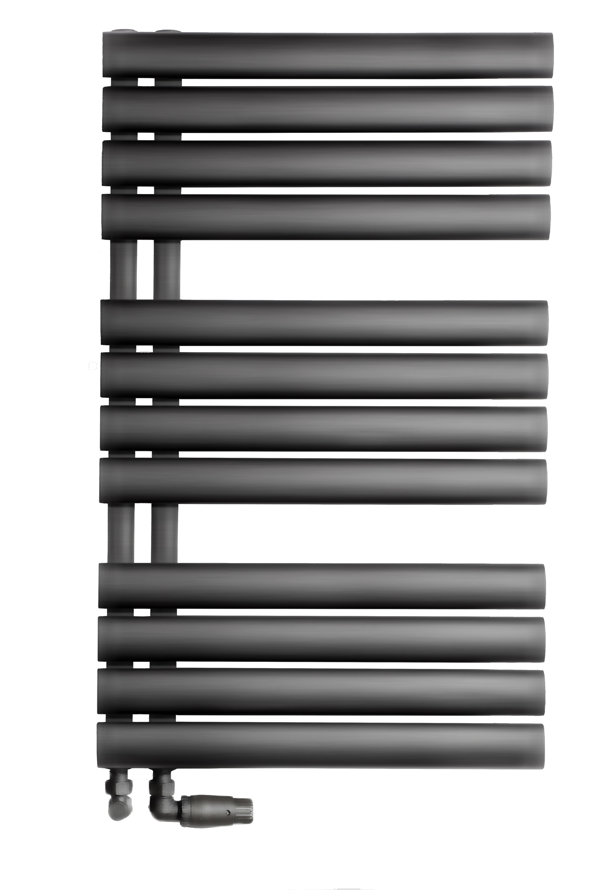 Luxrad Flag Bis radiador de baño decorativo 151.2x50 cm FLA15125007016