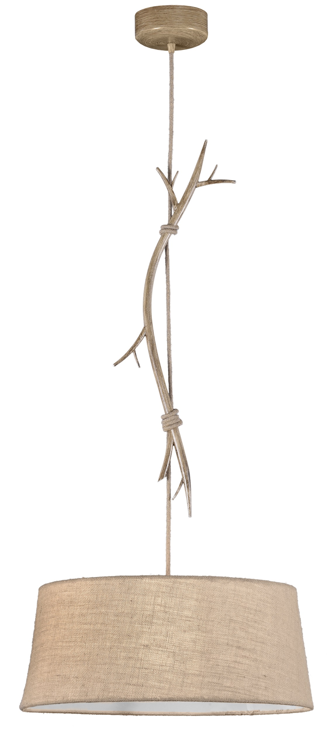 Mantra Sabina lámpara colgante 1x20 W madera 6178
