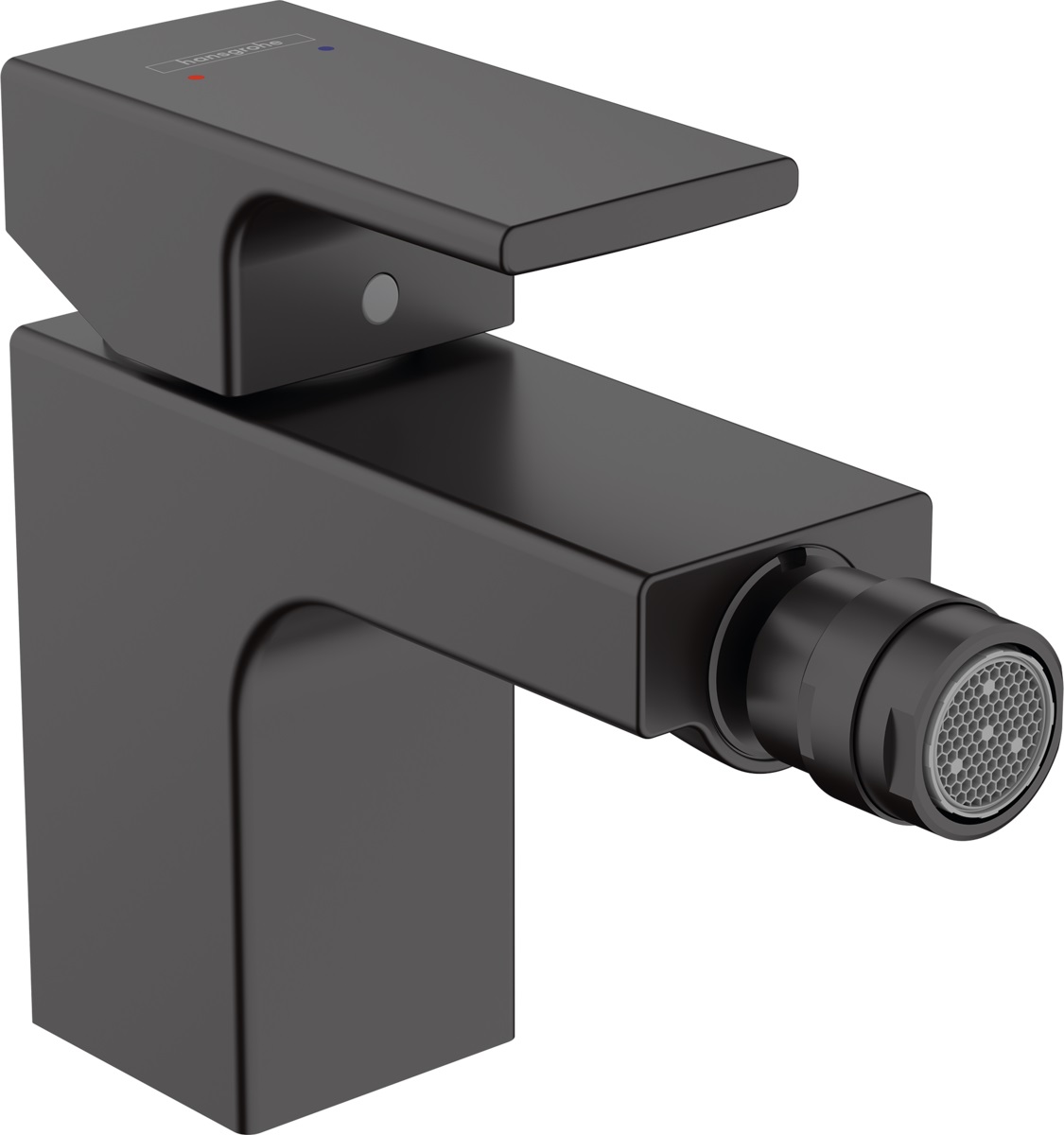 Hansgrohe Vernis Shape grifo para bidé de pie negro 71211670