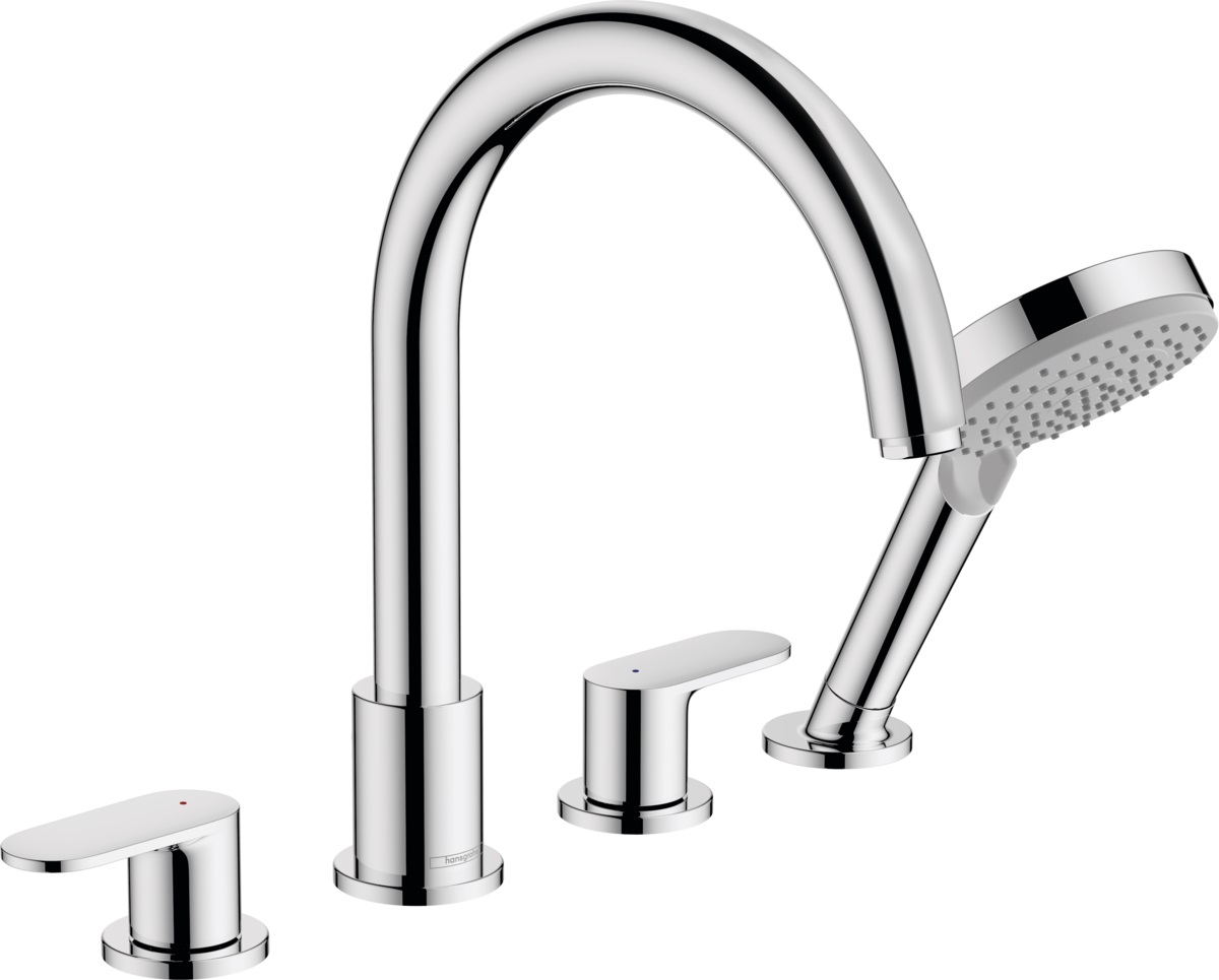 Hansgrohe Vernis Blend grifo de bañera y ducha en bañera cromo 71456000