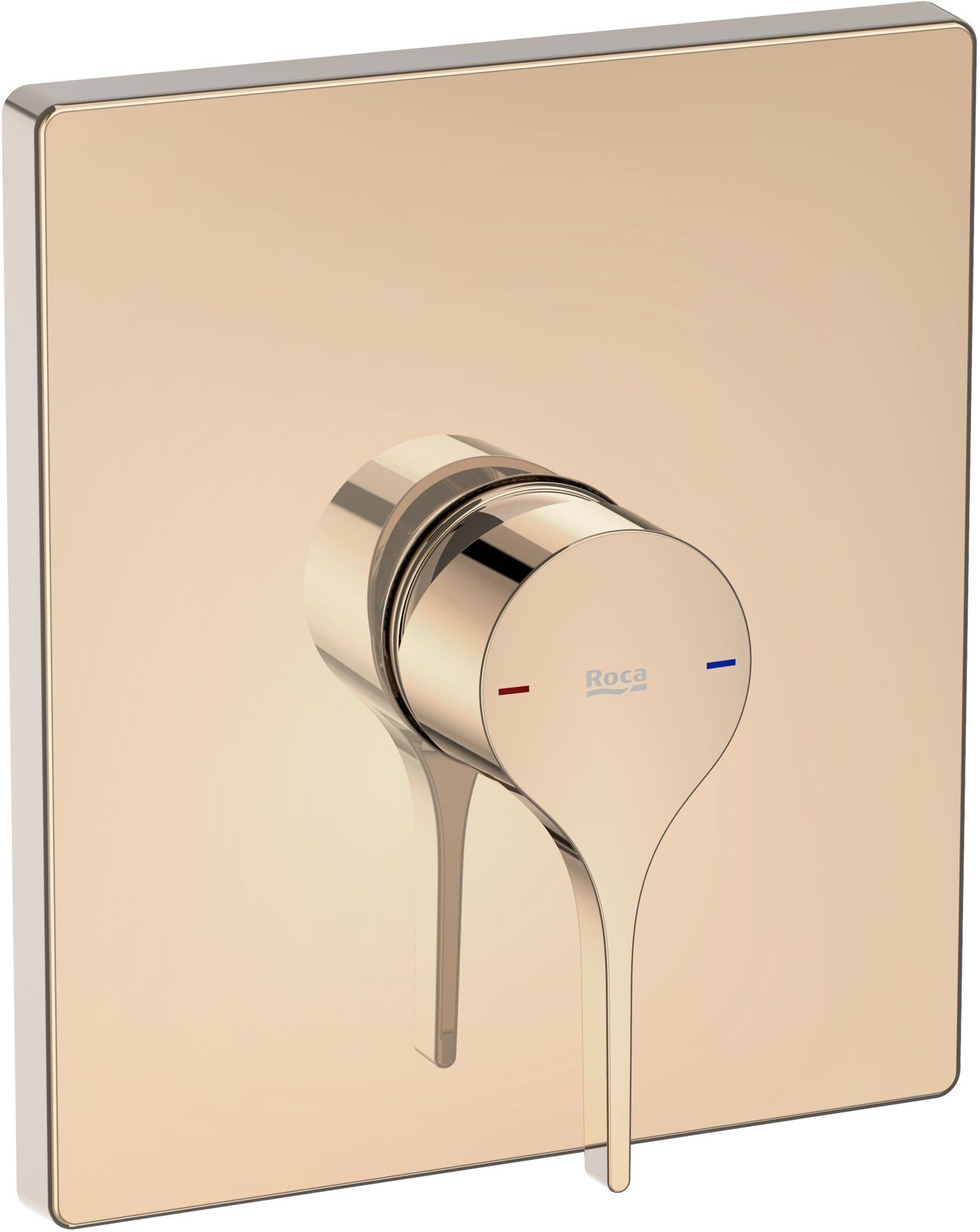 Roca Insignia Rose Gold grifo para ducha empotrado || A5A2B3ARG0