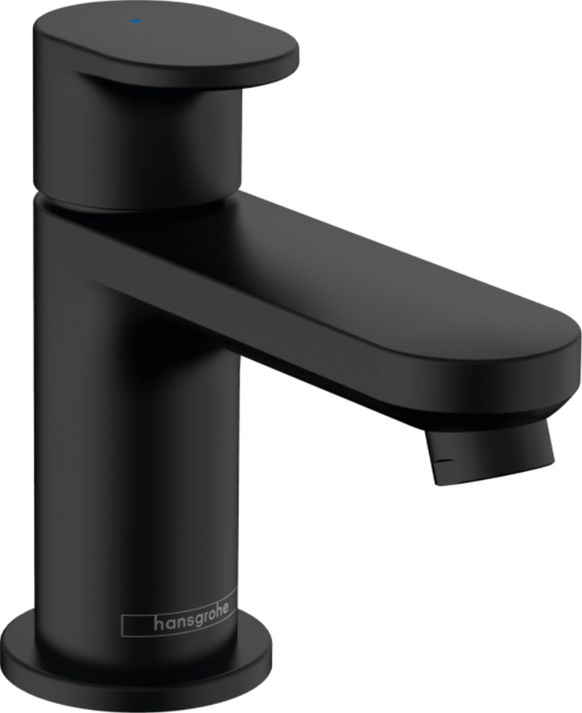 Hansgrohe Vernis Blend grifo de lavabo de pie negro 71583670