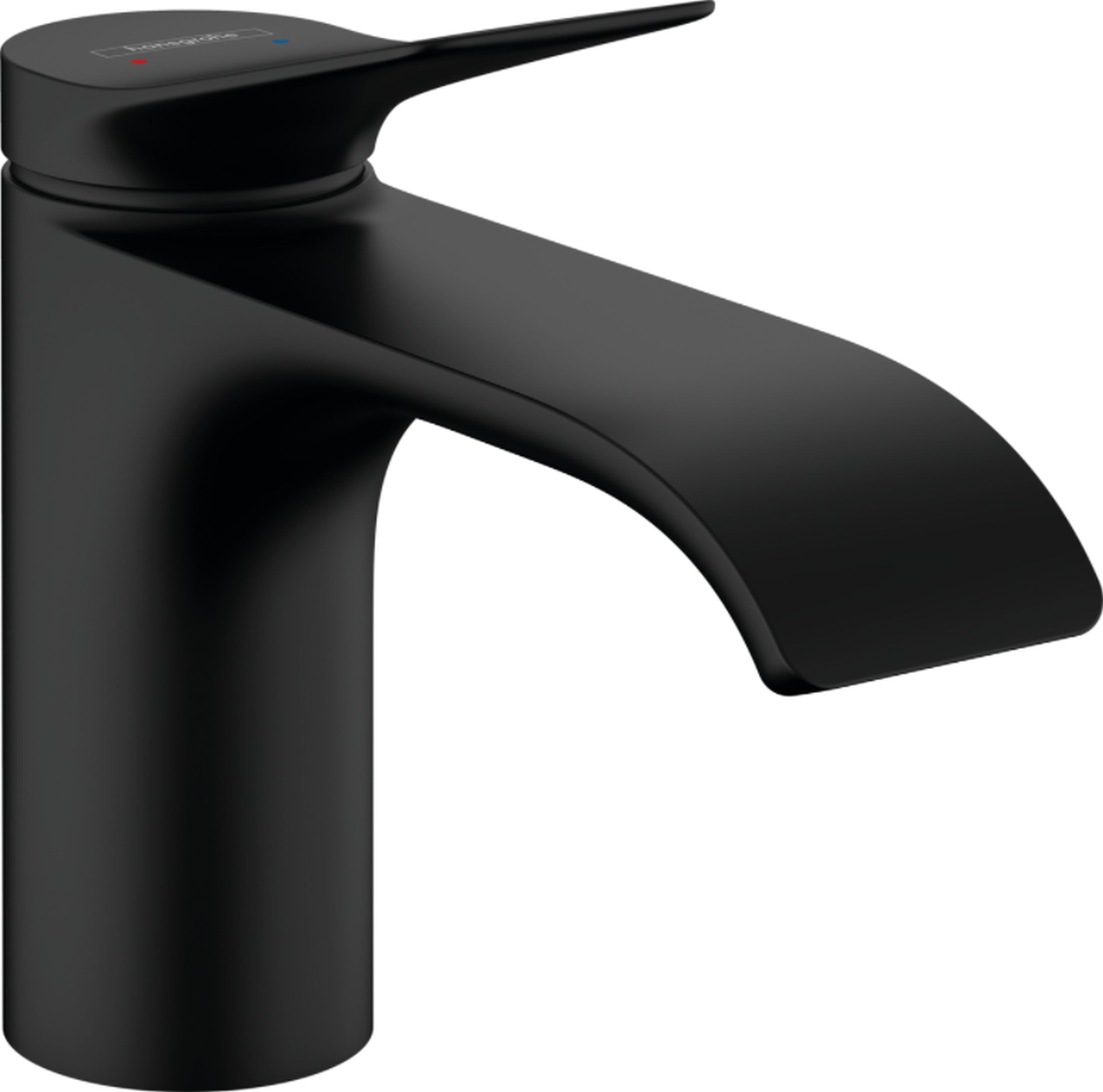 Hansgrohe Vivenis grifo para lavabo de pie negro 75010670