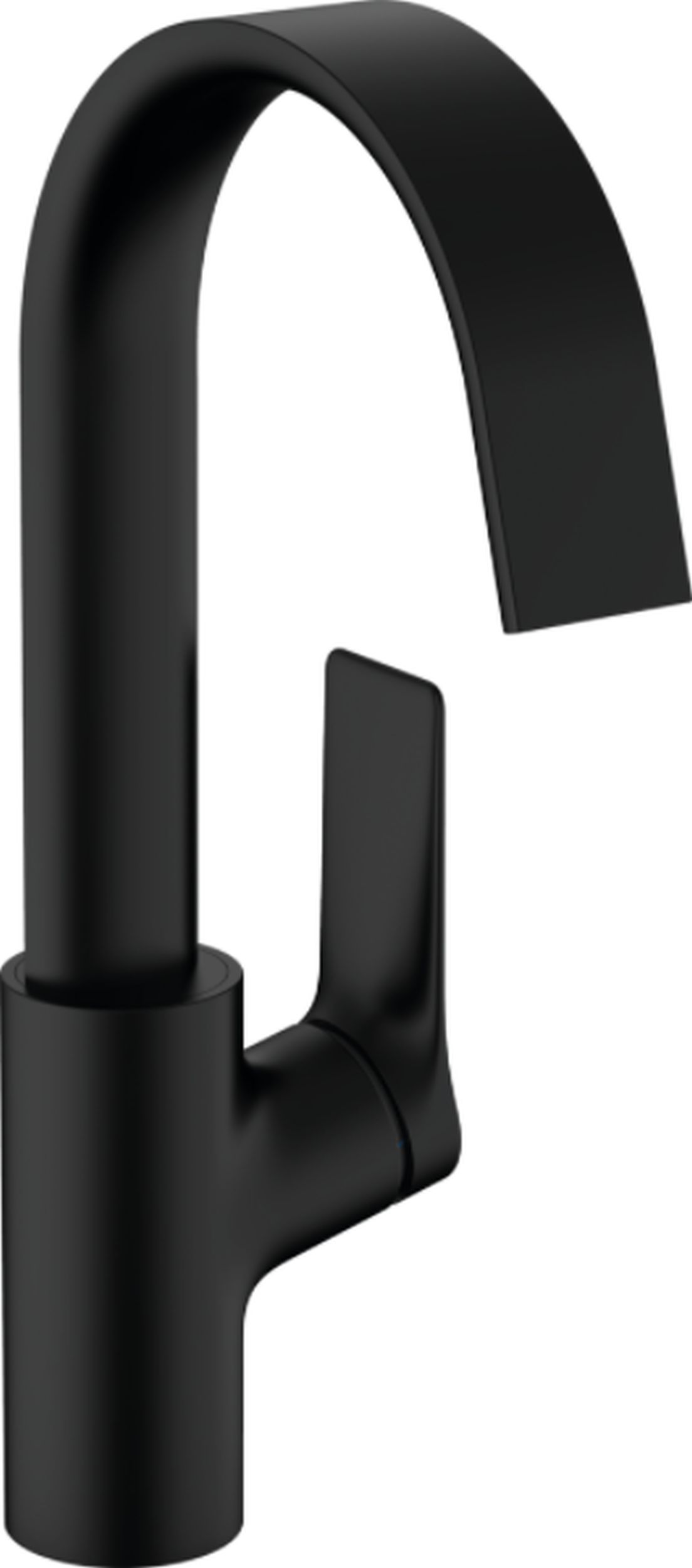 Hansgrohe Vivenis grifo para lavabo de pie negro 75030670