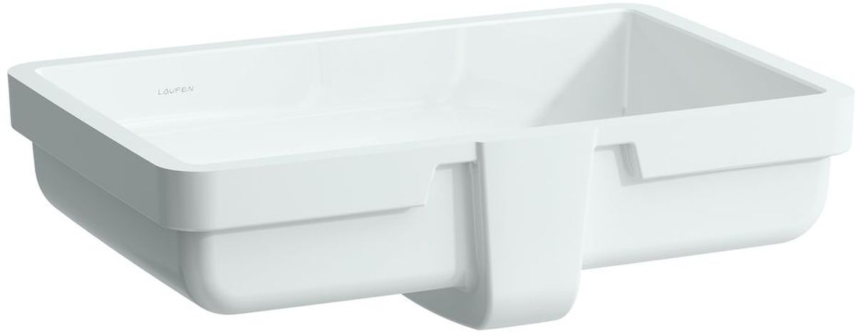 Laufen Living City lavabo 49x31 cm rectangular bajo encimera blanco H8124310001091