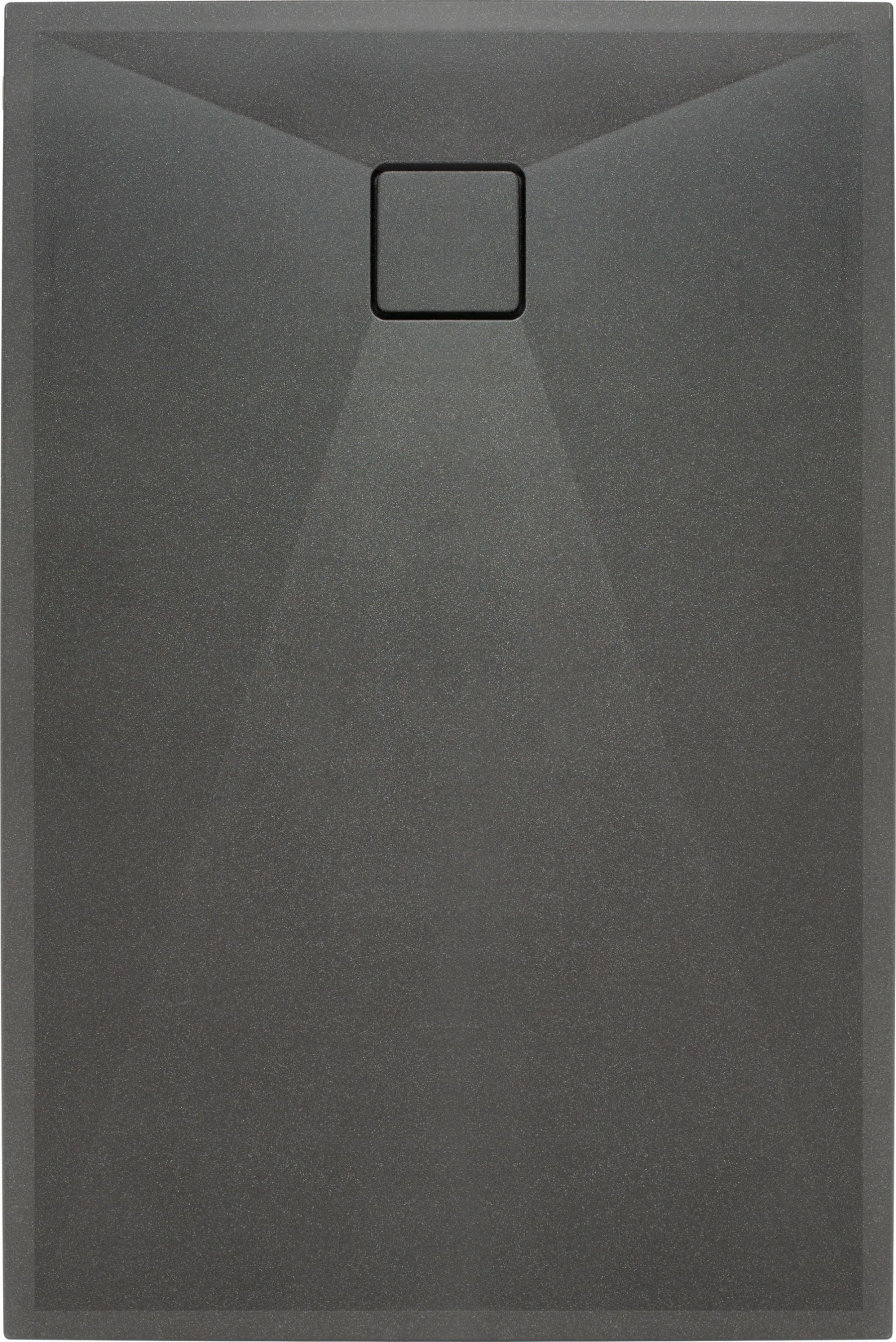 Deante Correo plato de ducha rectangular 120x80 cm antracita KQR_T44B