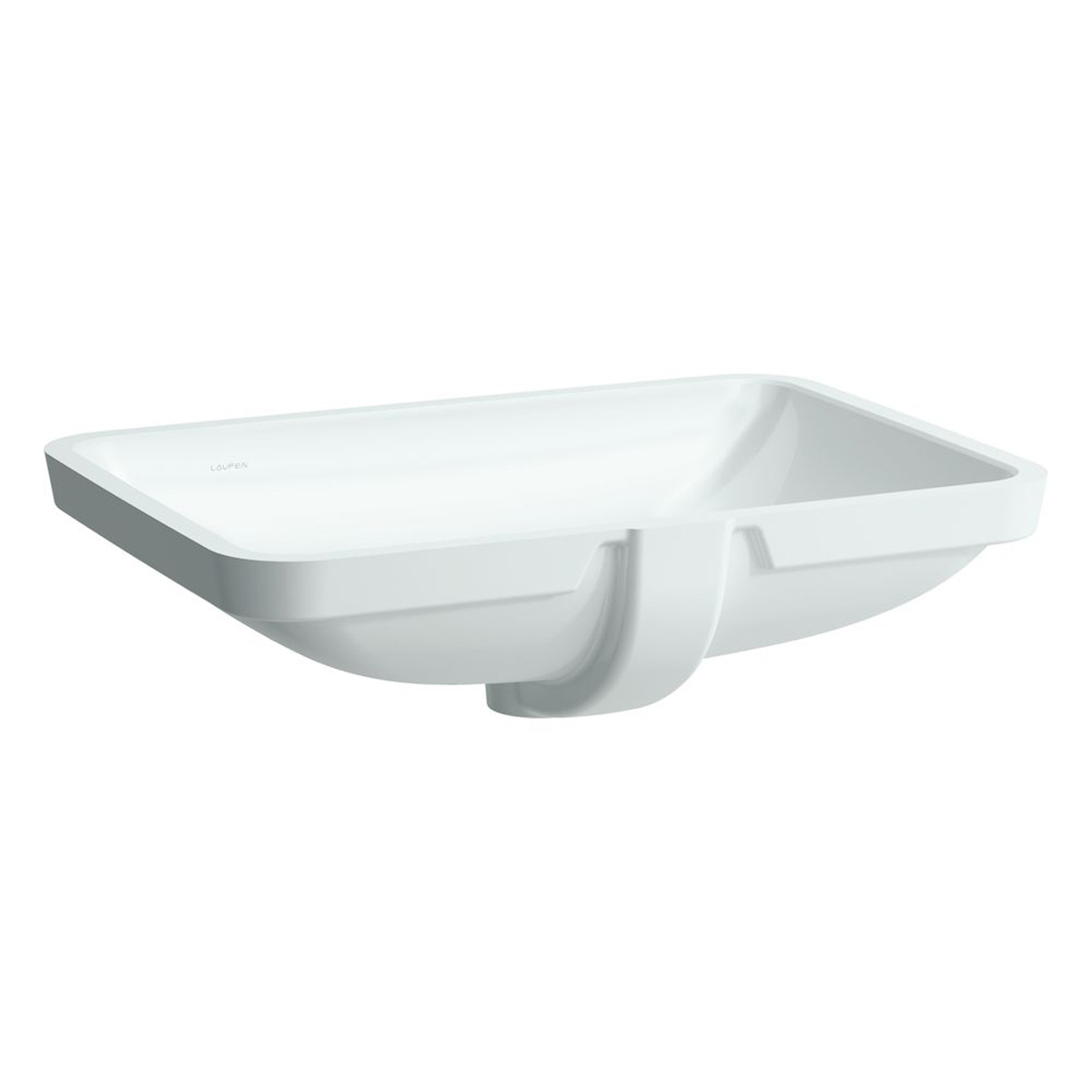 Laufen Pro S lavabo 55x38 cm rectangular bajo encimera blanco H8119630001091