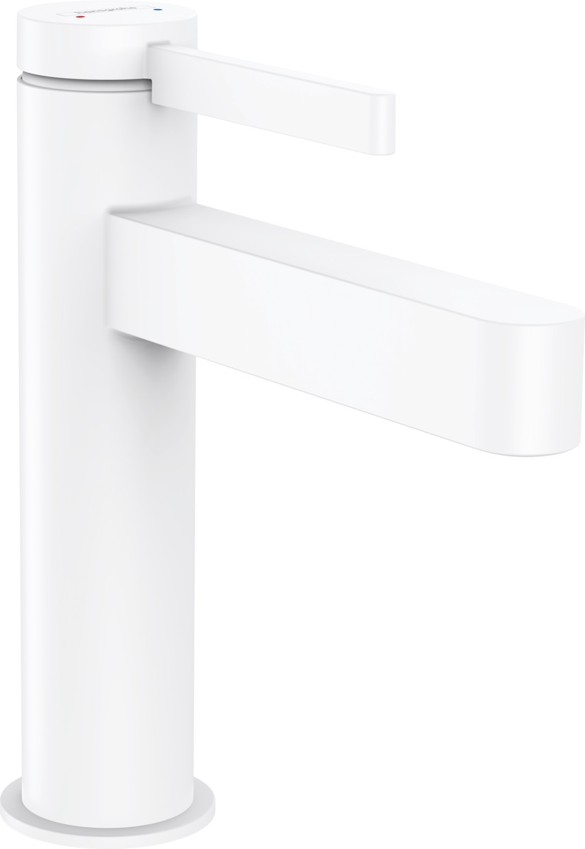 Hansgrohe Finoris grifo para lavabo de pie blanco 76020700